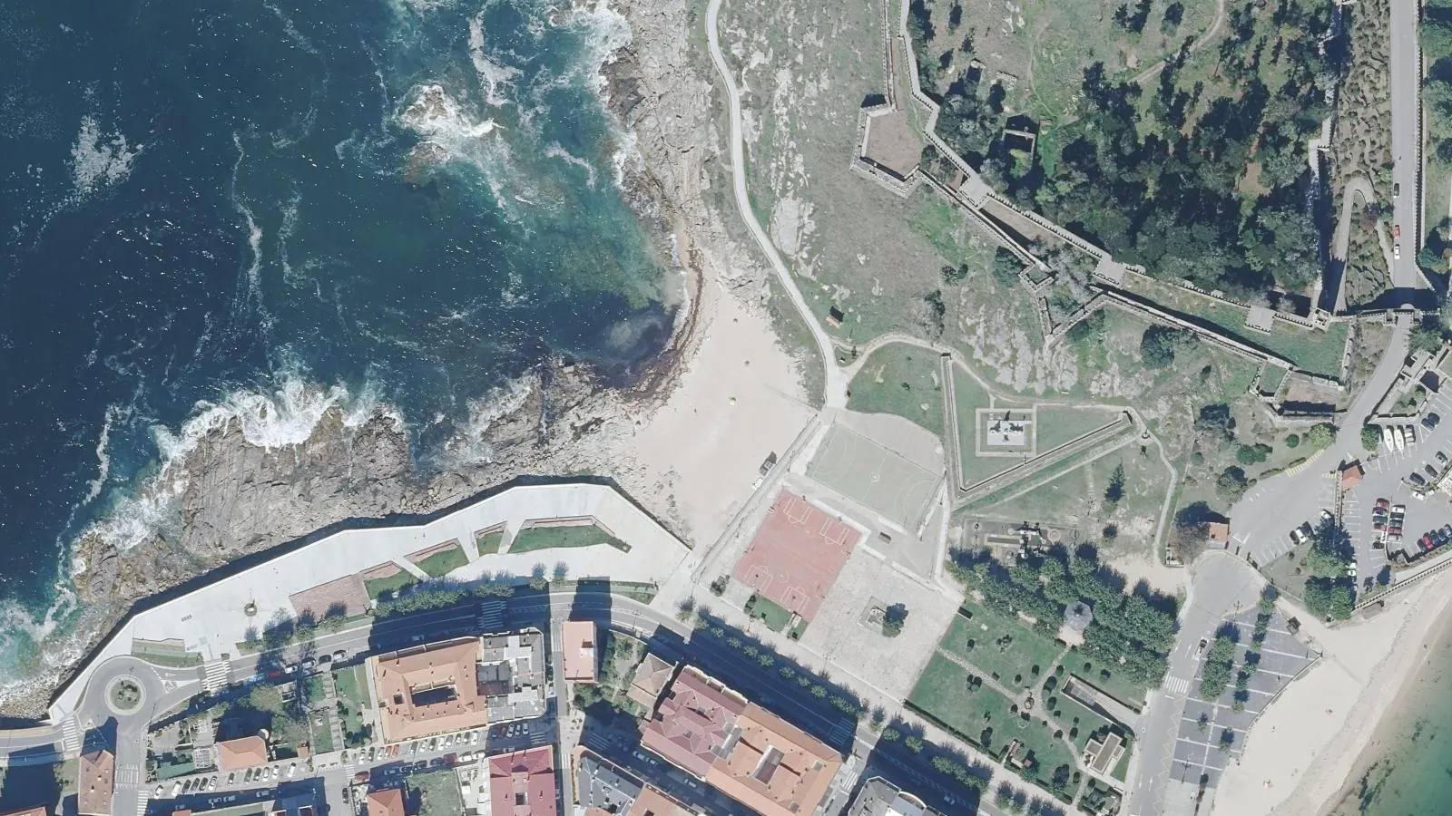 A Concheira, Baiona, Spain - Blue Flag beach