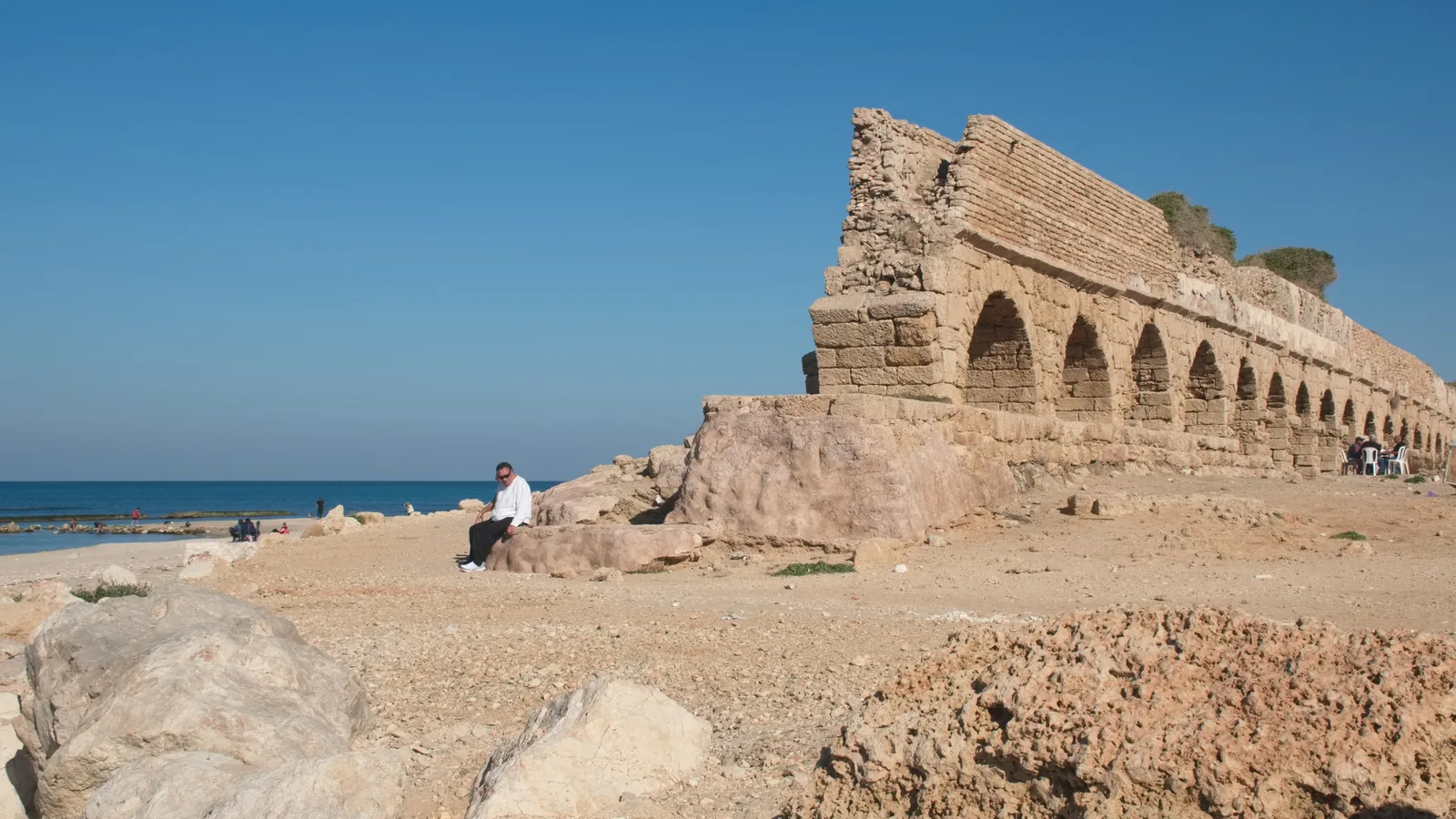Aqueduct, Hof HaCarmel Regional Council, Israel - Blue Flag beach