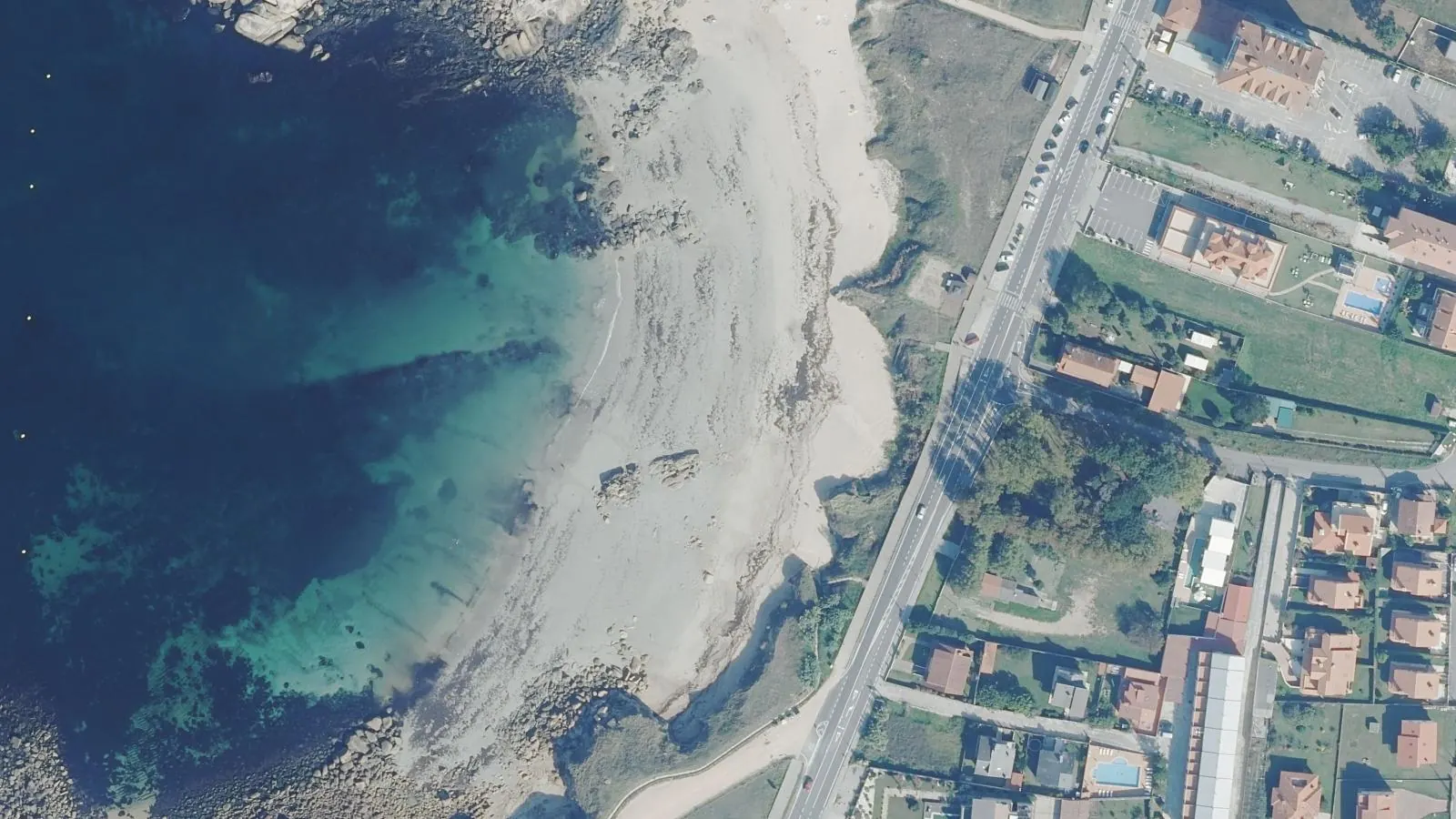 Areas Gordas, Sanxenxo, Spain - Blue Flag beach