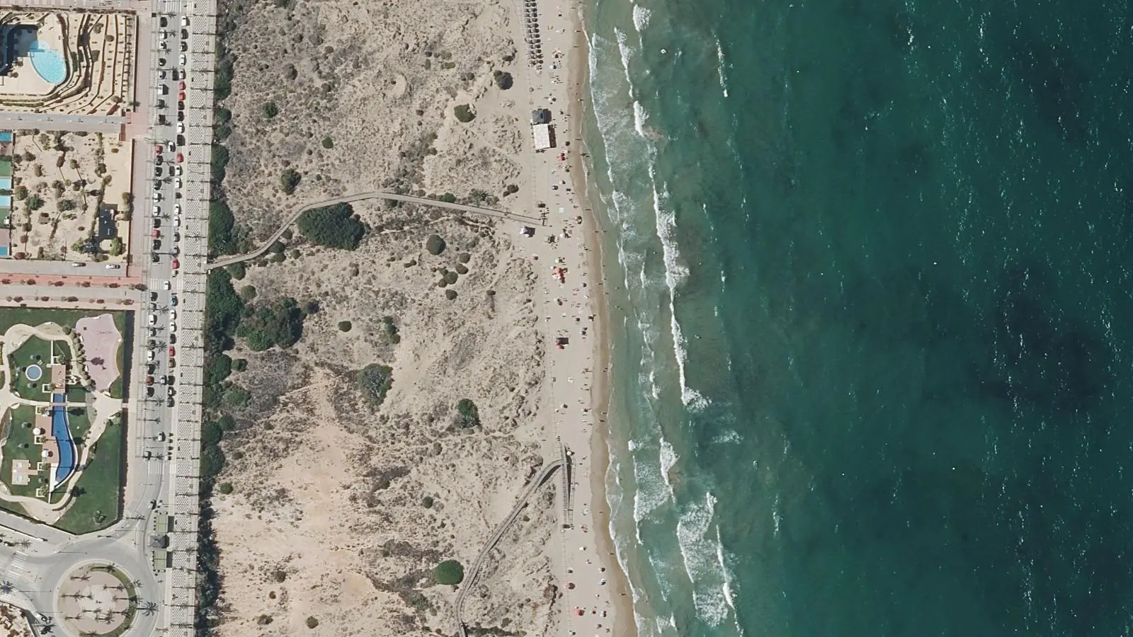 Arenales del Sol-Sur, Elx / Elche, Spain - Blue Flag beach