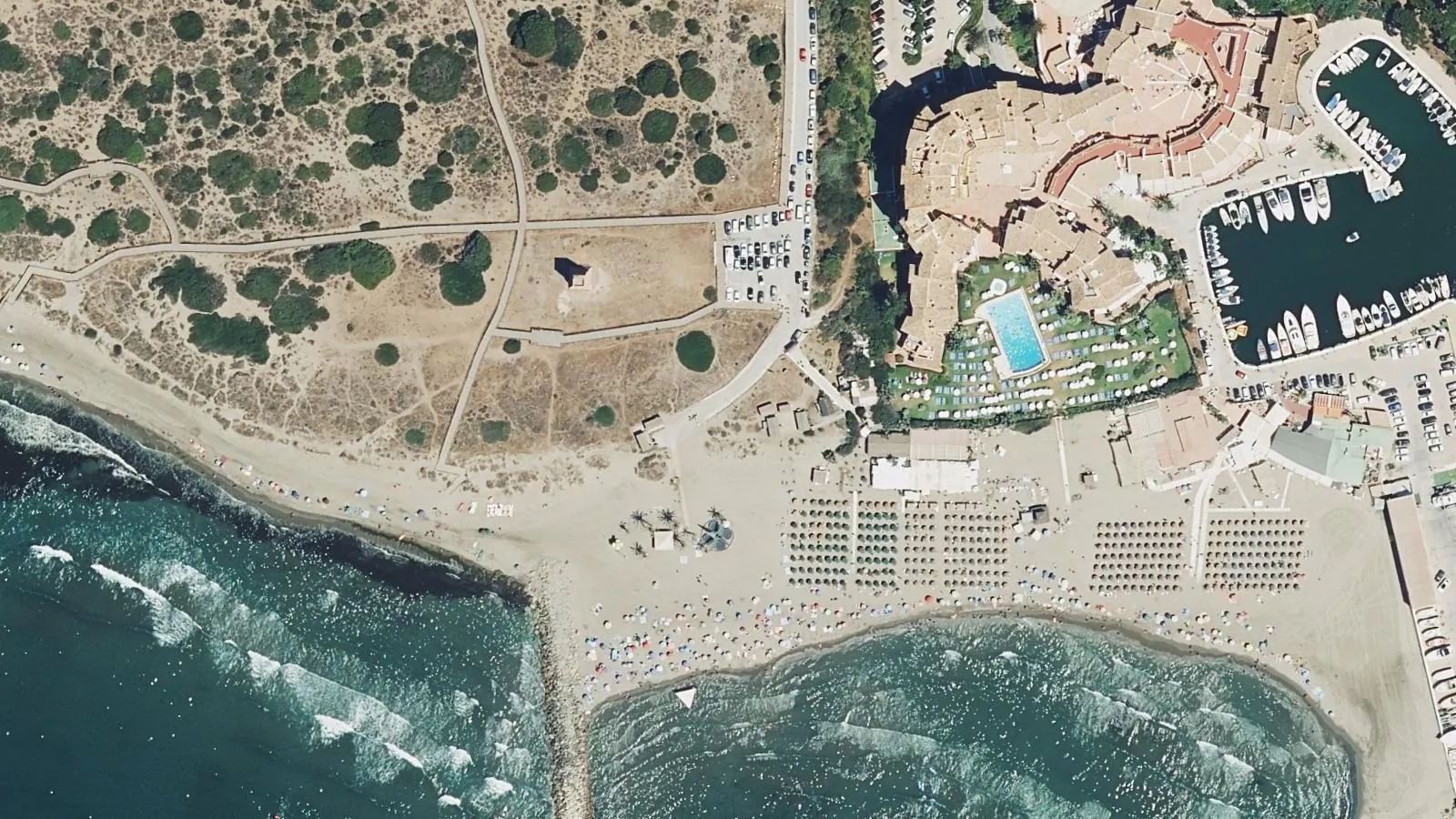 Artola (Cabo Pino), Marbella, Spain - Blue Flag beach