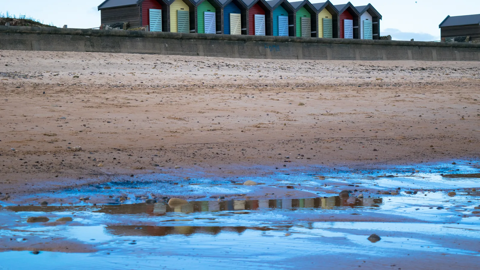 Blyth South Beach, England, United Kingdom - Blue Flag beach
