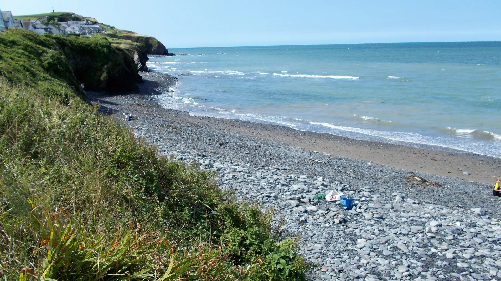 Borth, Wales, United Kingdom - Blue Flag beach