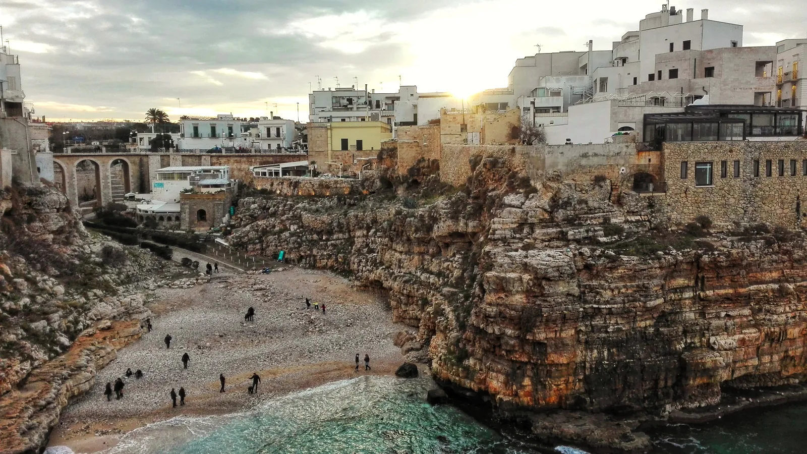 Cala Paura, Polignano a Mare, Italy - Blue Flag beach