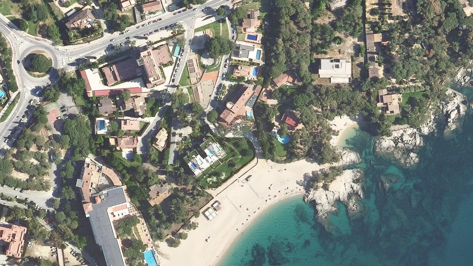 Cala Rovira, Castell d'Aro, Platja d'Aro i s'Agaró, Spain - Blue Flag beach