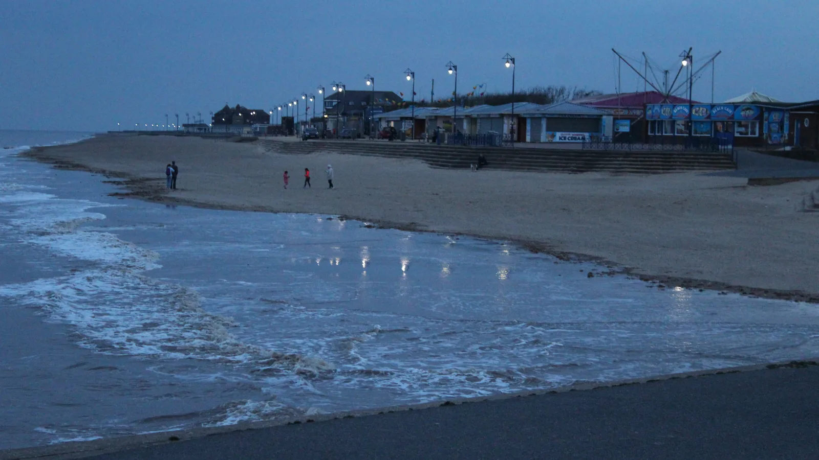 Central Beach, Mablethorpe, England, United Kingdom - Blue Flag beach