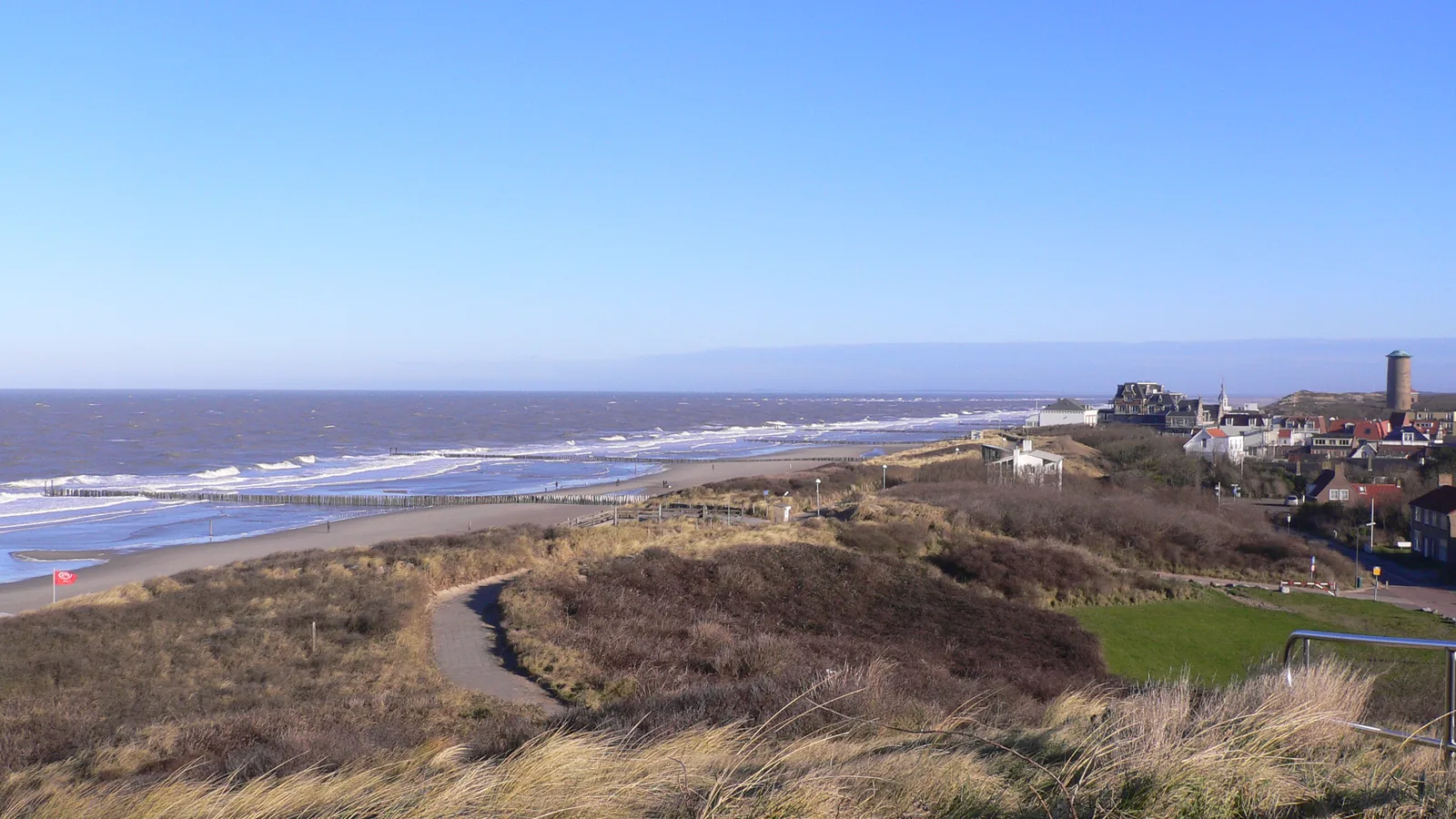 Domburg, Netherlands - Blue Flag beach