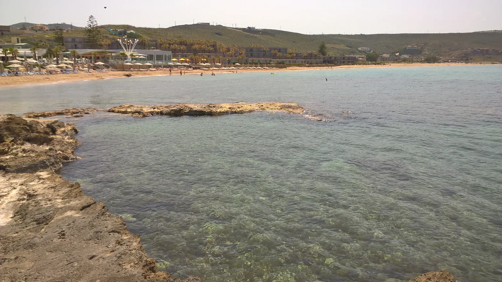 Estavromenos, Arina Beach Hotel, Gouves, Greece - Blue Flag beach
