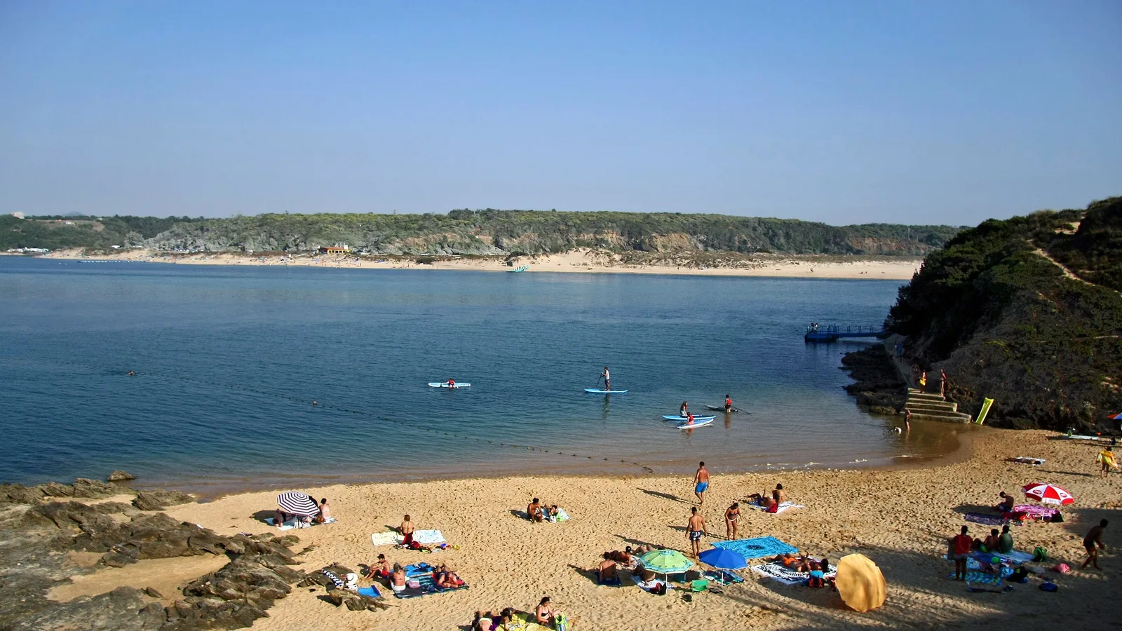 Franquia, Vila Nova de Milfontes, Portugal - Blue Flag beach