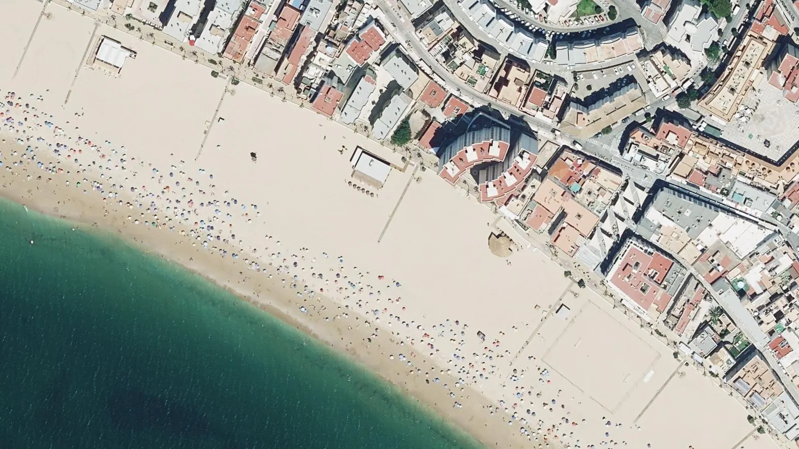 Galeones, Rota, Spain - Blue Flag beach