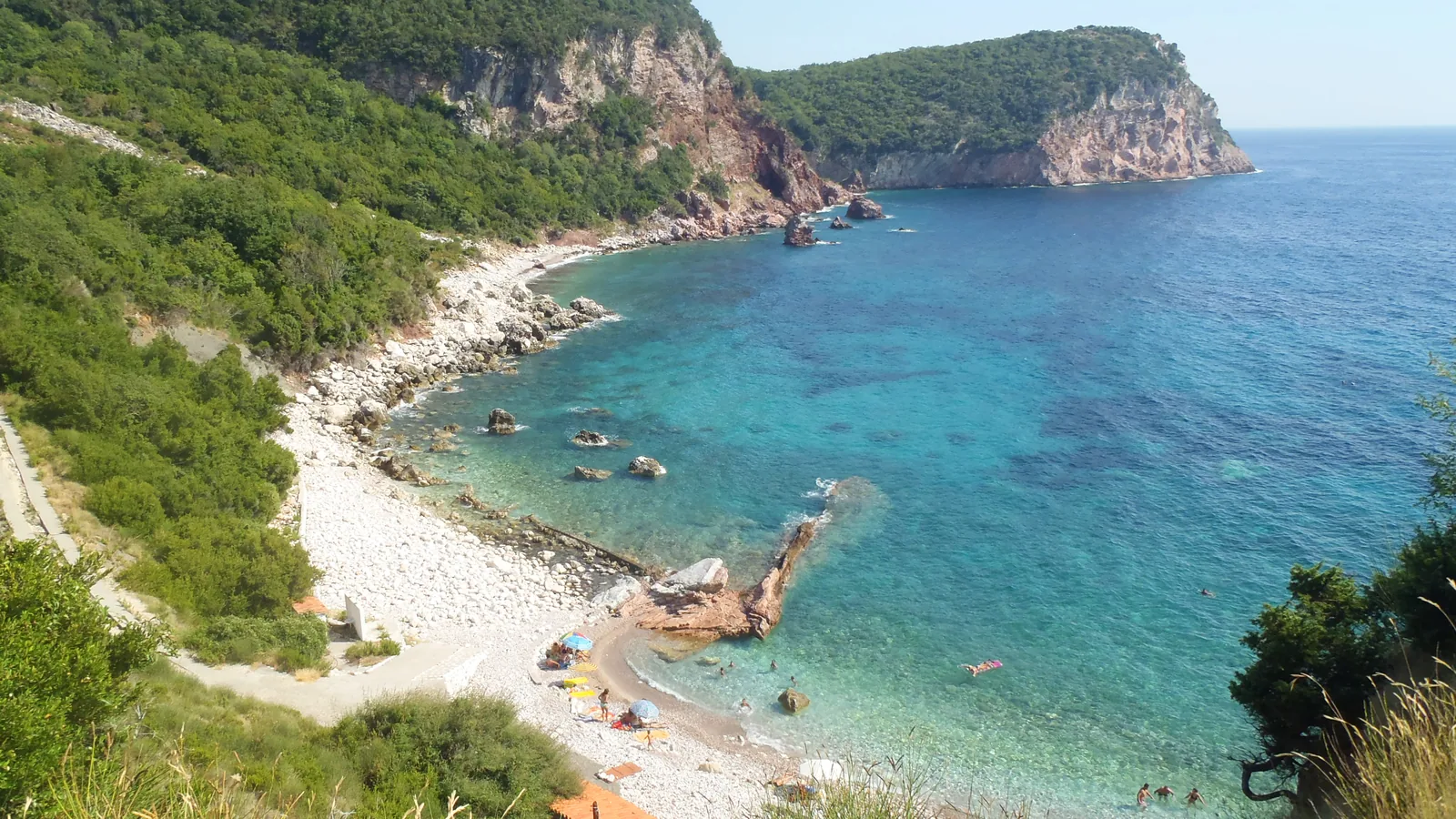 Galija, Crvena Glavica, Sveti Stefan, Montenegro - Blue Flag beach