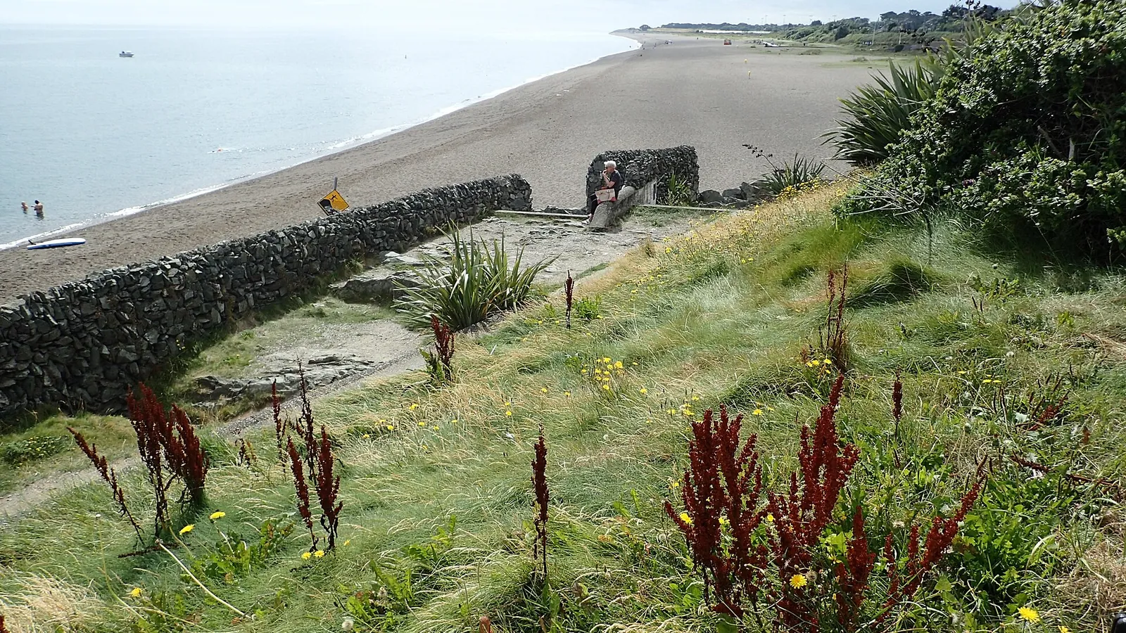 Greystones South Beach, County Wicklow, Ireland - Blue Flag beach