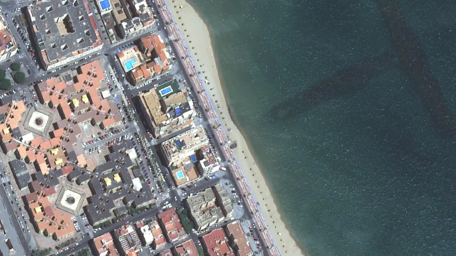 Hipódromo, Melilla, Spain - Blue Flag beach