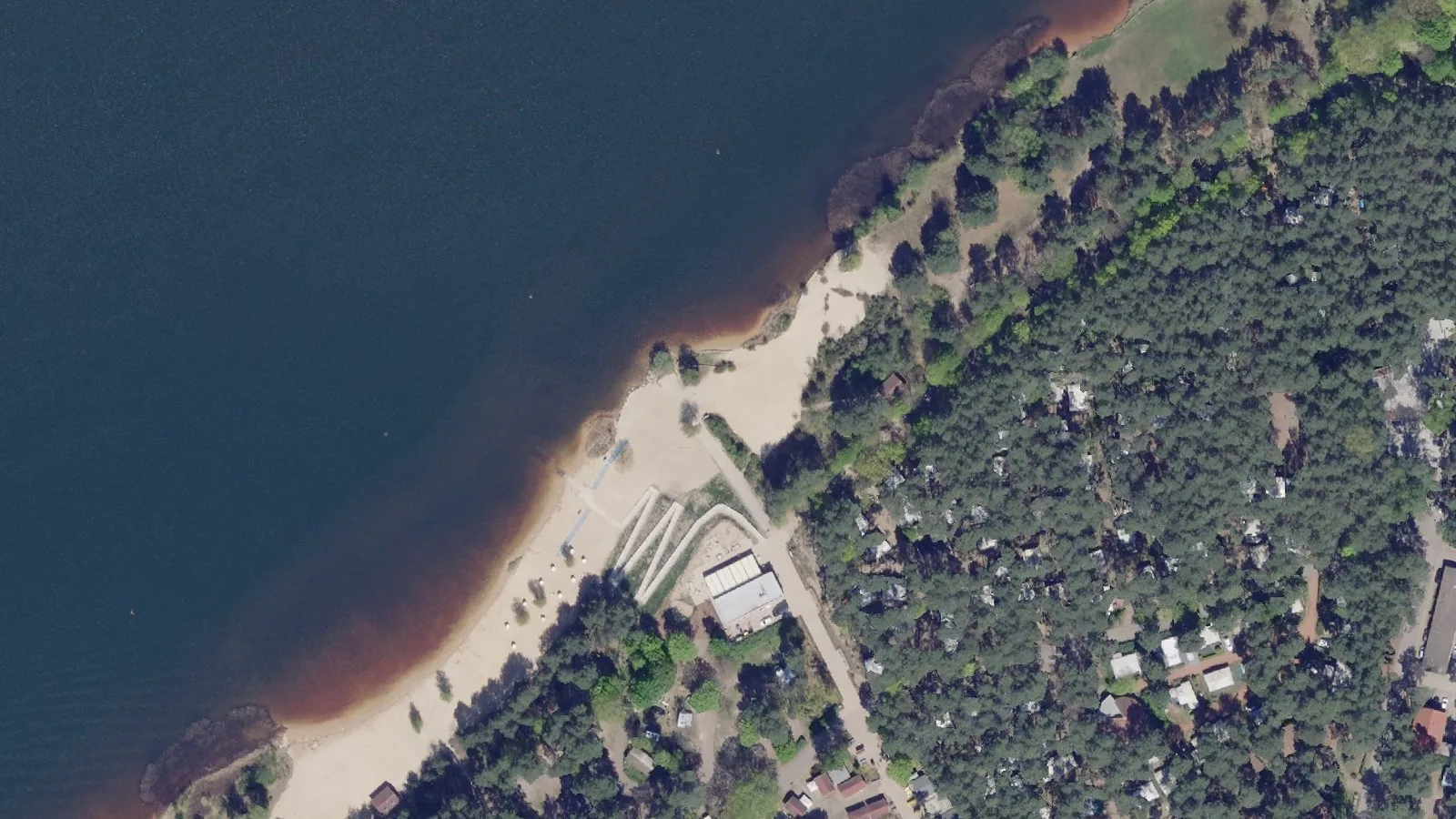 Seestrand Großkoschen, Großkoschen, Germany - Blue Flag beach