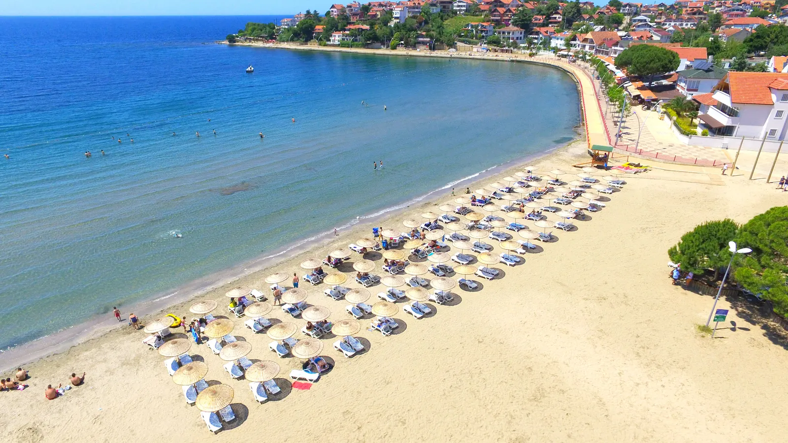 Kerpe Public Beach, Kandıra, Turkey - Blue Flag beach