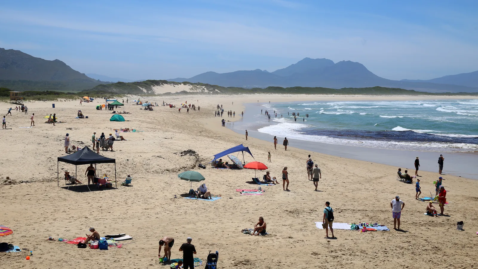 Kleinmond Beach, Western Cape, South Africa - Blue Flag beach