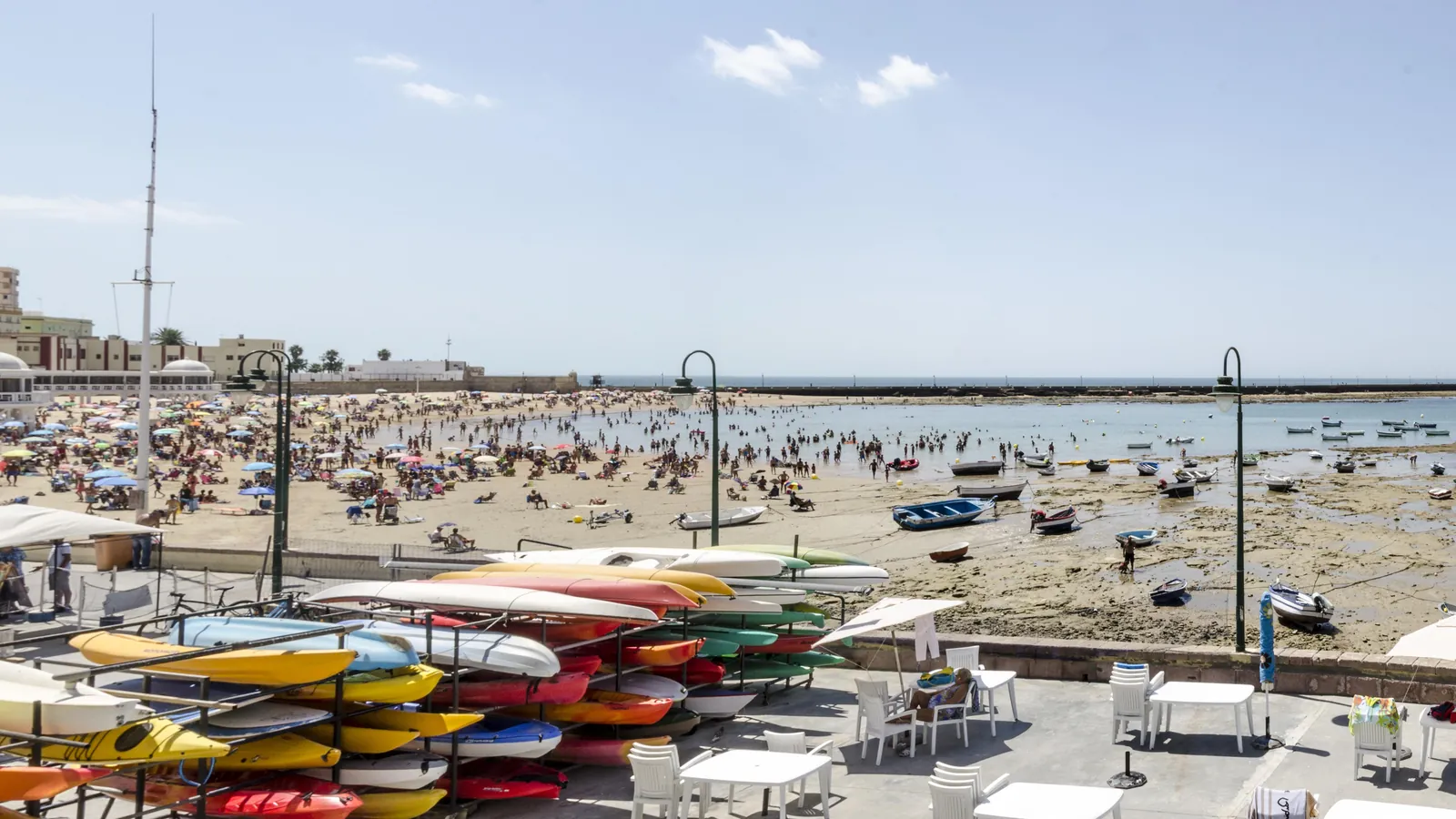 La Caleta, Cádiz, Spain - Blue Flag beach