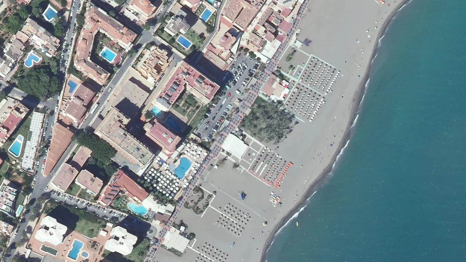 La Carihuela-Montemar, Torremolinos, Spain - Blue Flag beach