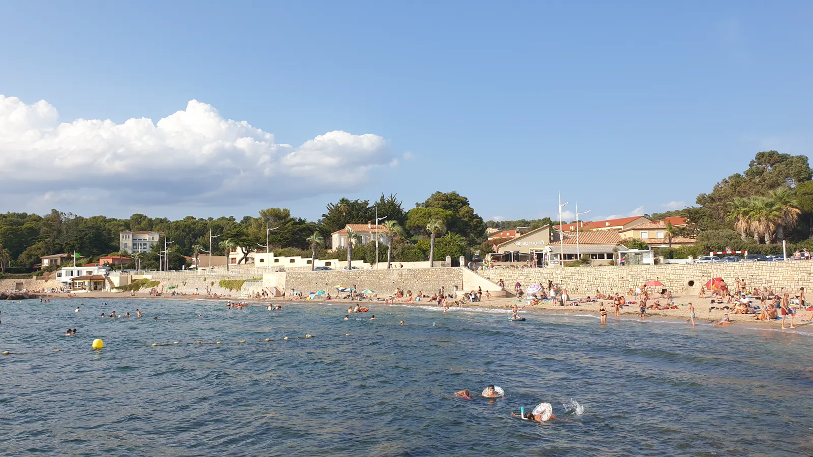 La Garonne, Le Pradet, France - Blue Flag beach