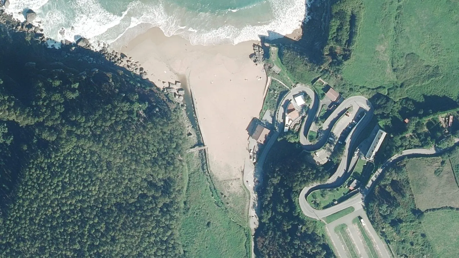La Ñora, Villaviciosa, Spain - Blue Flag beach