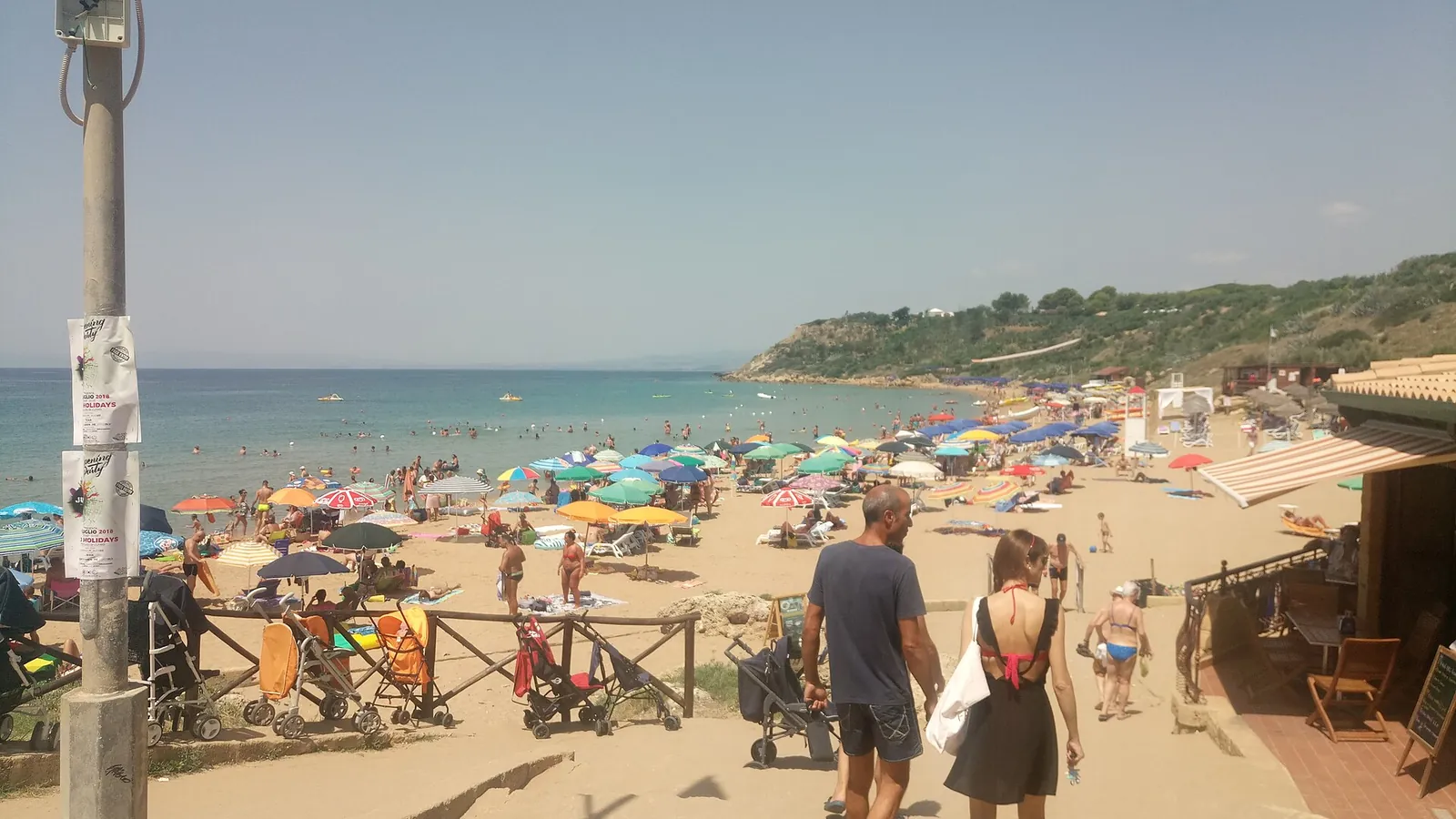 Le Castella, Isola di Capo Rizzuto, Italy - Blue Flag beach