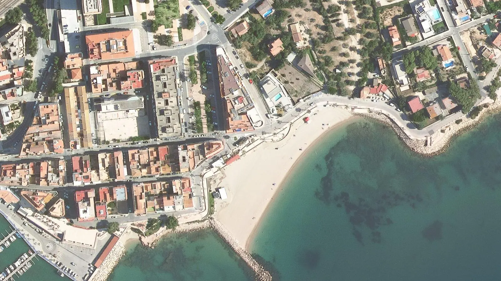 Les Avellanes, l'Ampolla, Spain - Blue Flag beach