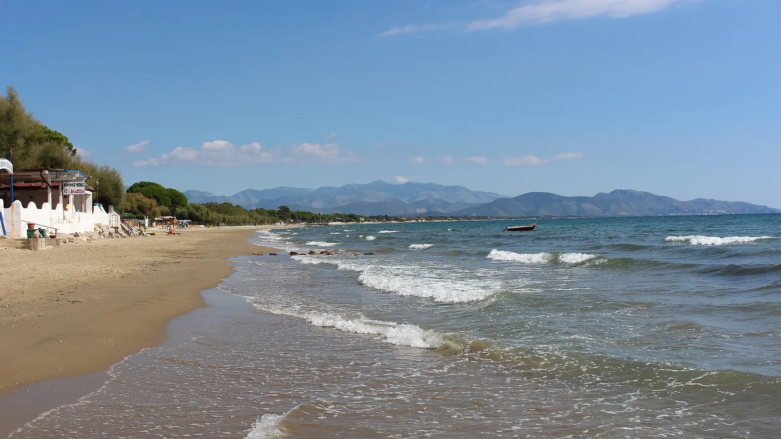 Levante, Terracina, Italy - Blue Flag beach