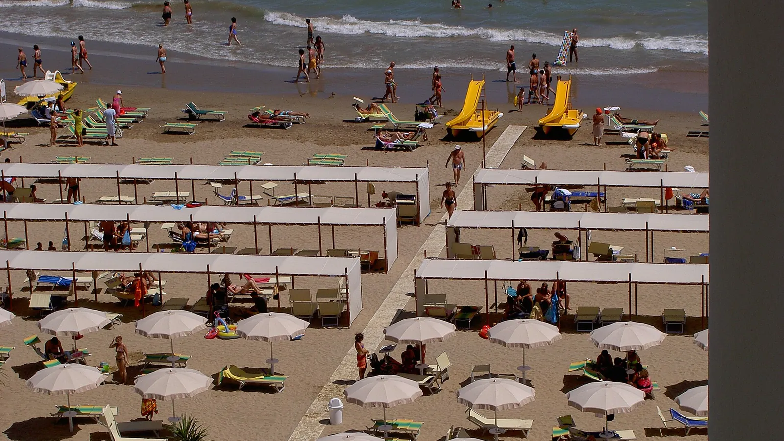 Litorale, Riccione, Italy - Blue Flag beach