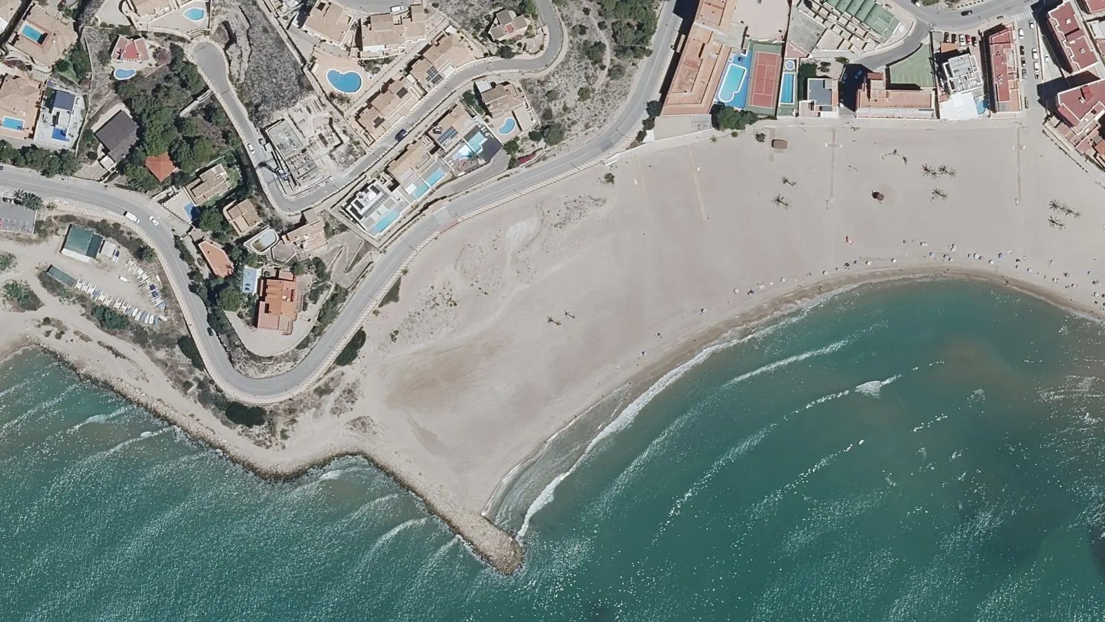 Los Olivos, Cullera, Spain - Blue Flag beach