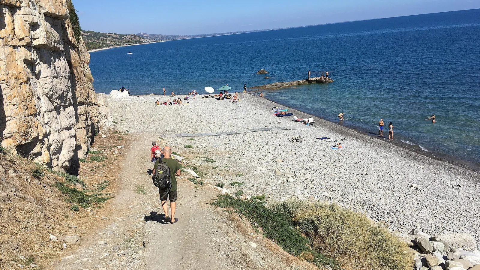 Lungomare, Roseto Capo Spulico, Italy - Blue Flag beach