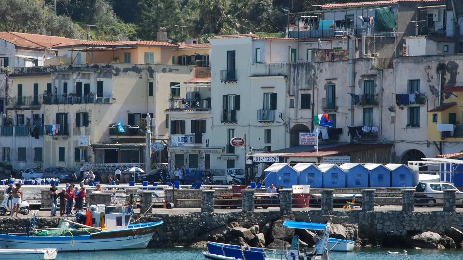 Marina di Puolo, Massa Lubrense, Italy - Blue Flag beach