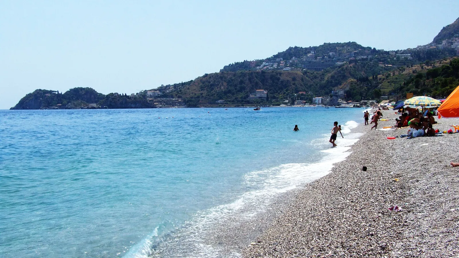 Mazzeo, Taormina, Italy - Blue Flag beach