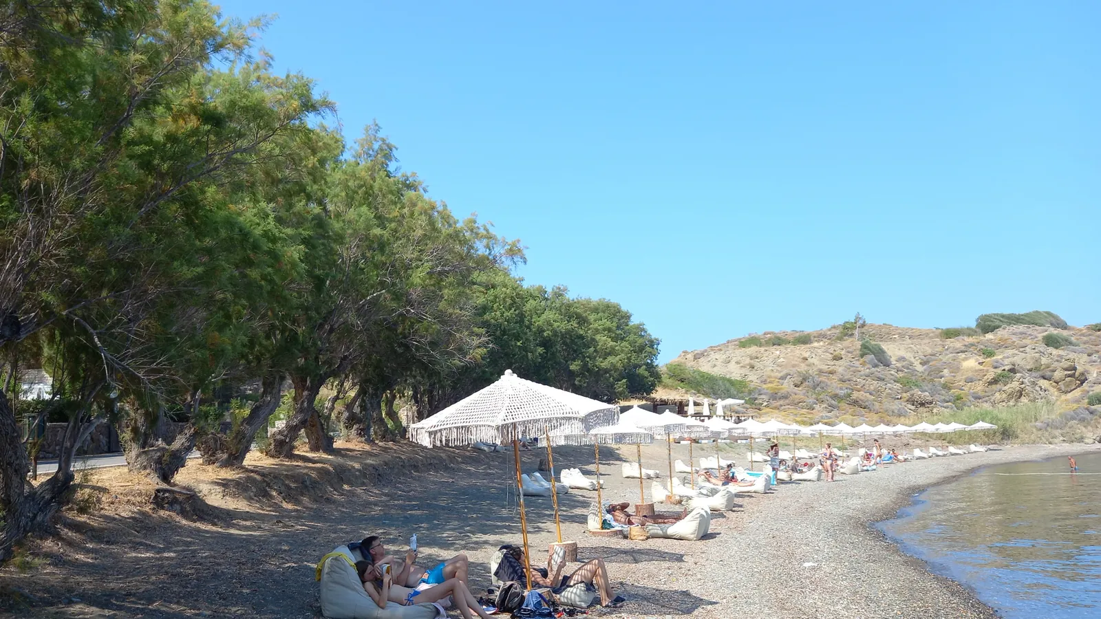 Molyvos, Western Lesvos, Greece - Blue Flag beach
