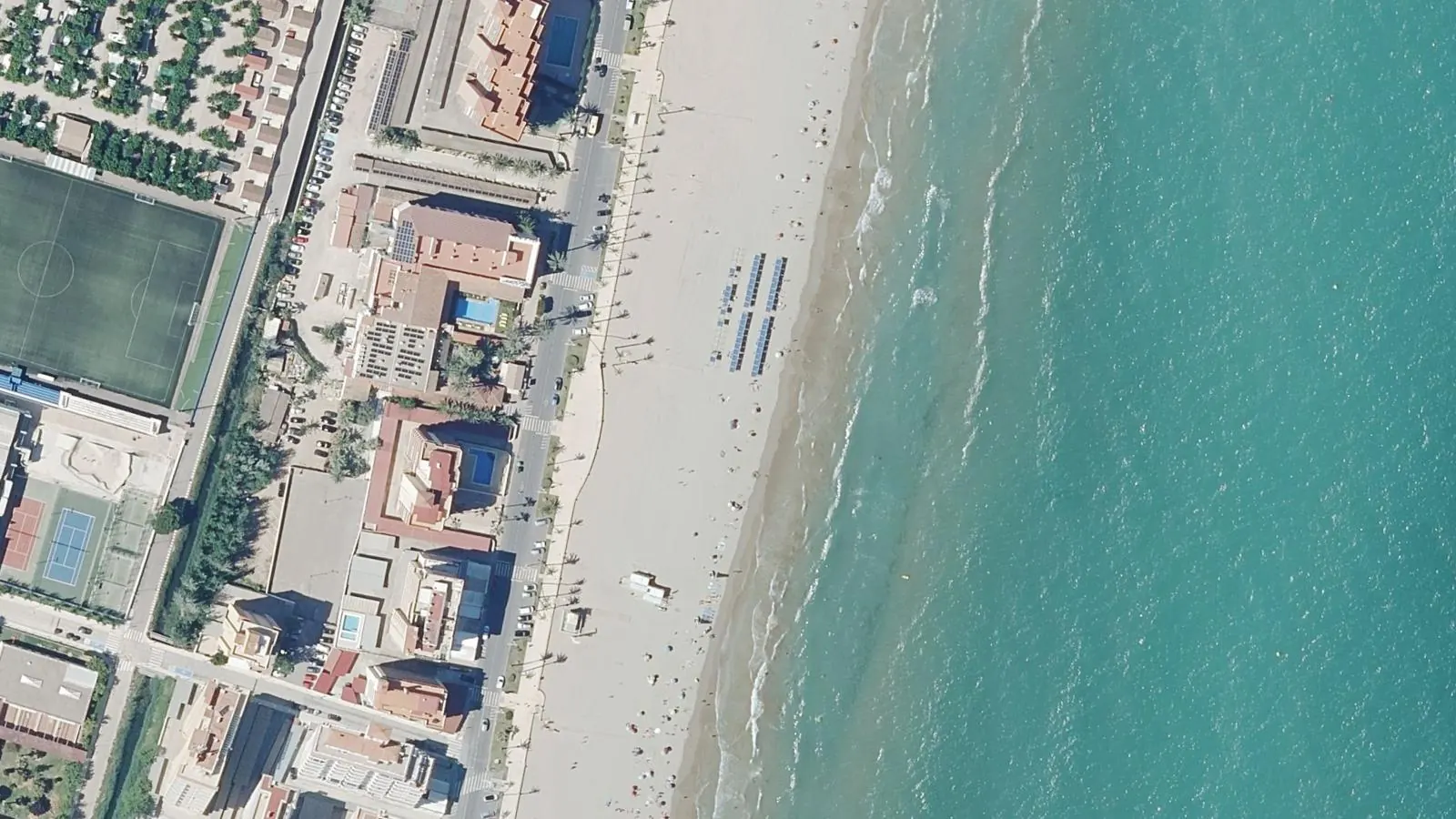 Nord, Peníscola, Spain - Blue Flag beach