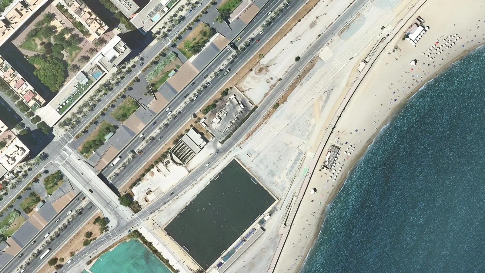 Nova Mar Bella, Barcelona, Spain - Blue Flag beach