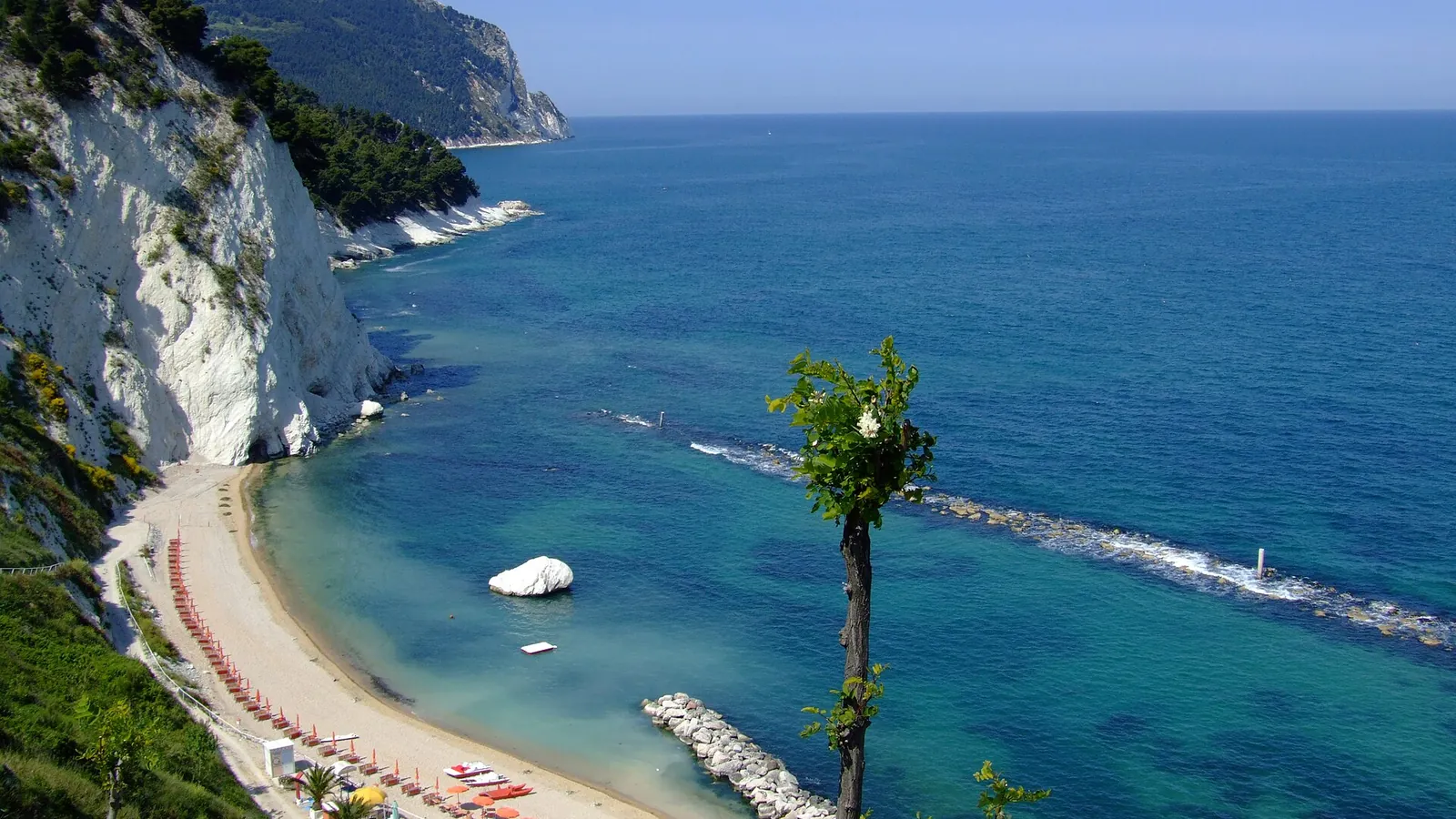 Numana Alta, Numana, Italy - Blue Flag beach