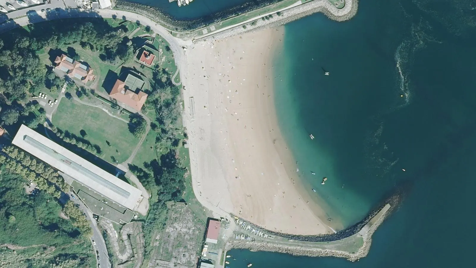 Oza, A Coruña, Spain - Blue Flag beach