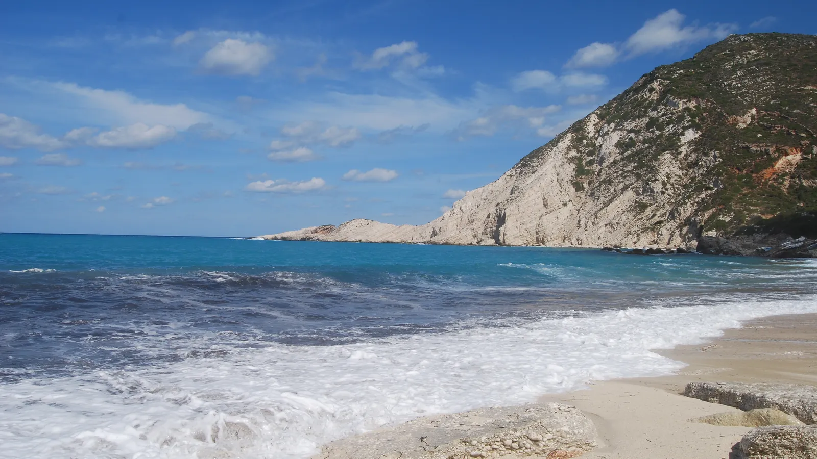 Petani, Paliki, Greece - Blue Flag beach