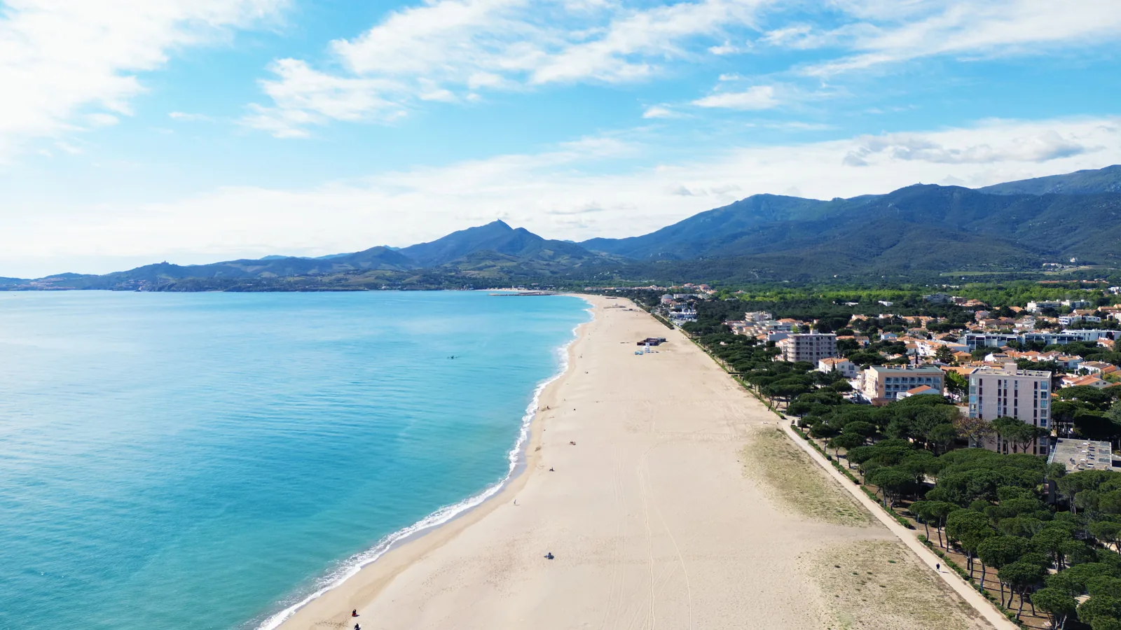 Plage de la Marenda-Tamariguer, Argelès-sur-Mer, France - Blue Flag beach