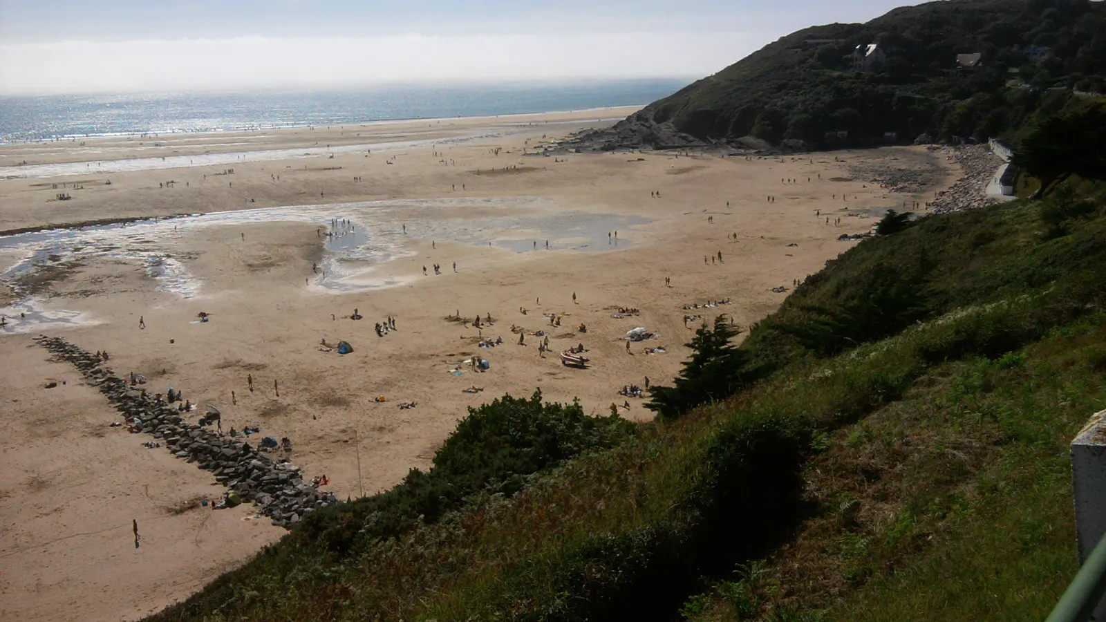 Plage de la Potinière, Barneville-Carteret, France - Blue Flag beach