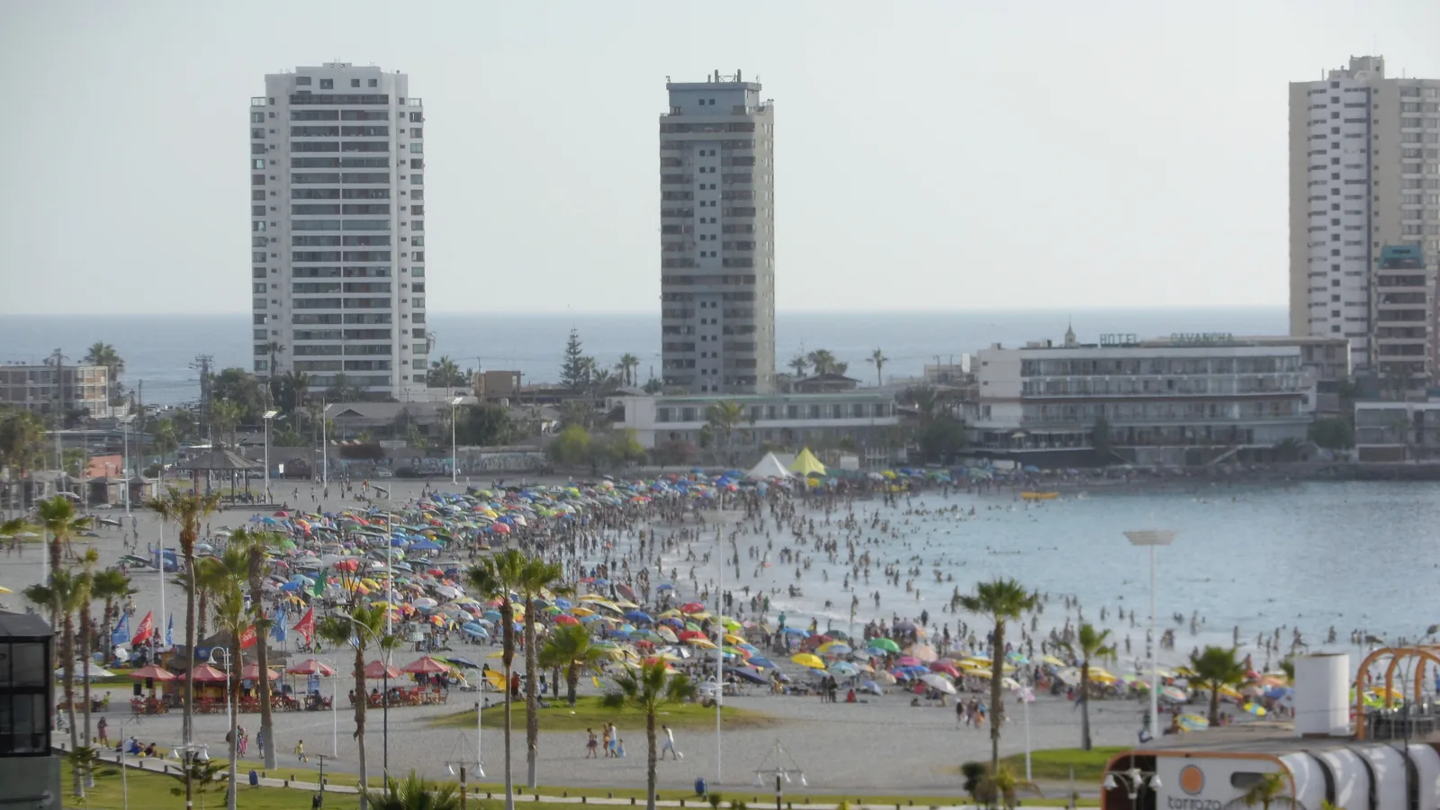 Playa Cavancha, Iquique, Chile - Blue Flag beach