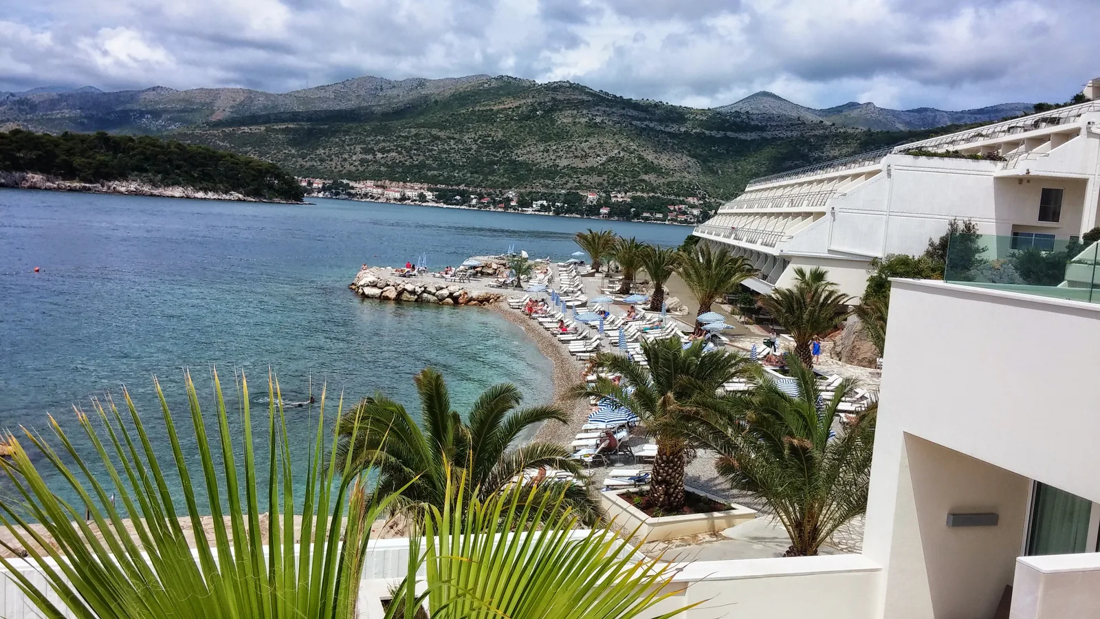 Valamar Dubrovnik President beach, Dubrovnik, Croatia - Blue Flag beach