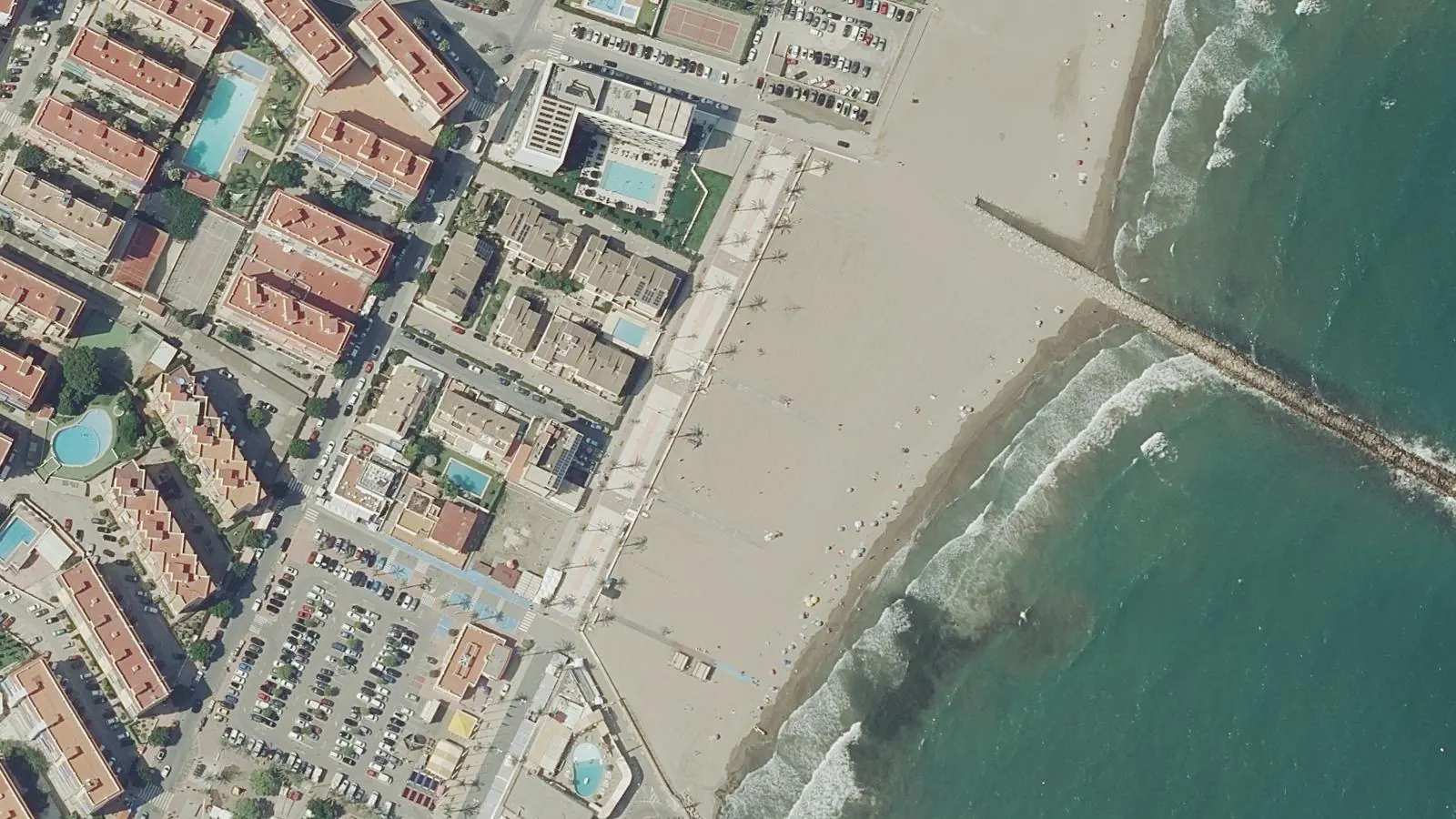 Pobla de Farnals Norte, la Pobla de Farnals, Spain - Blue Flag beach