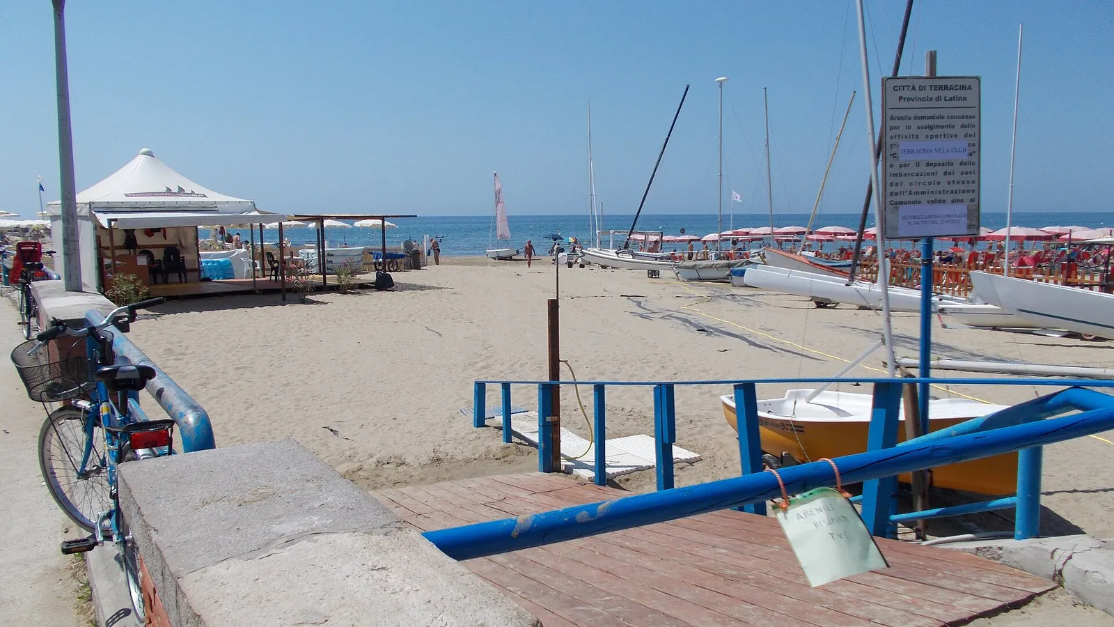 Ponente, Terracina, Italy - Blue Flag beach