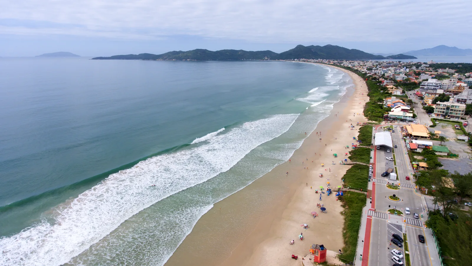 Praia de Mariscal, Bombinhas, Brazil - Blue Flag beach