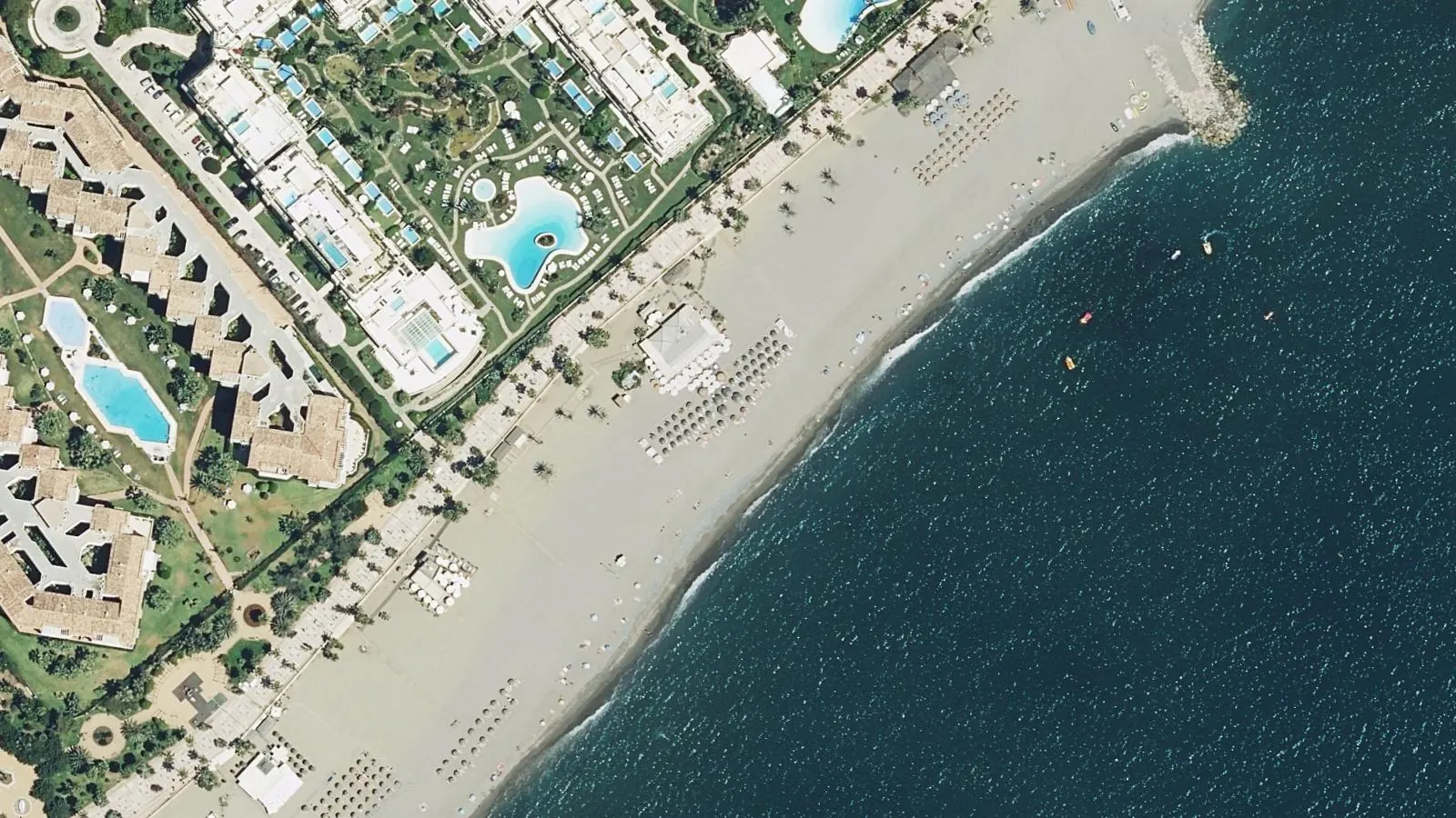 Puerto Banús-Levante, Marbella, Spain - Blue Flag beach