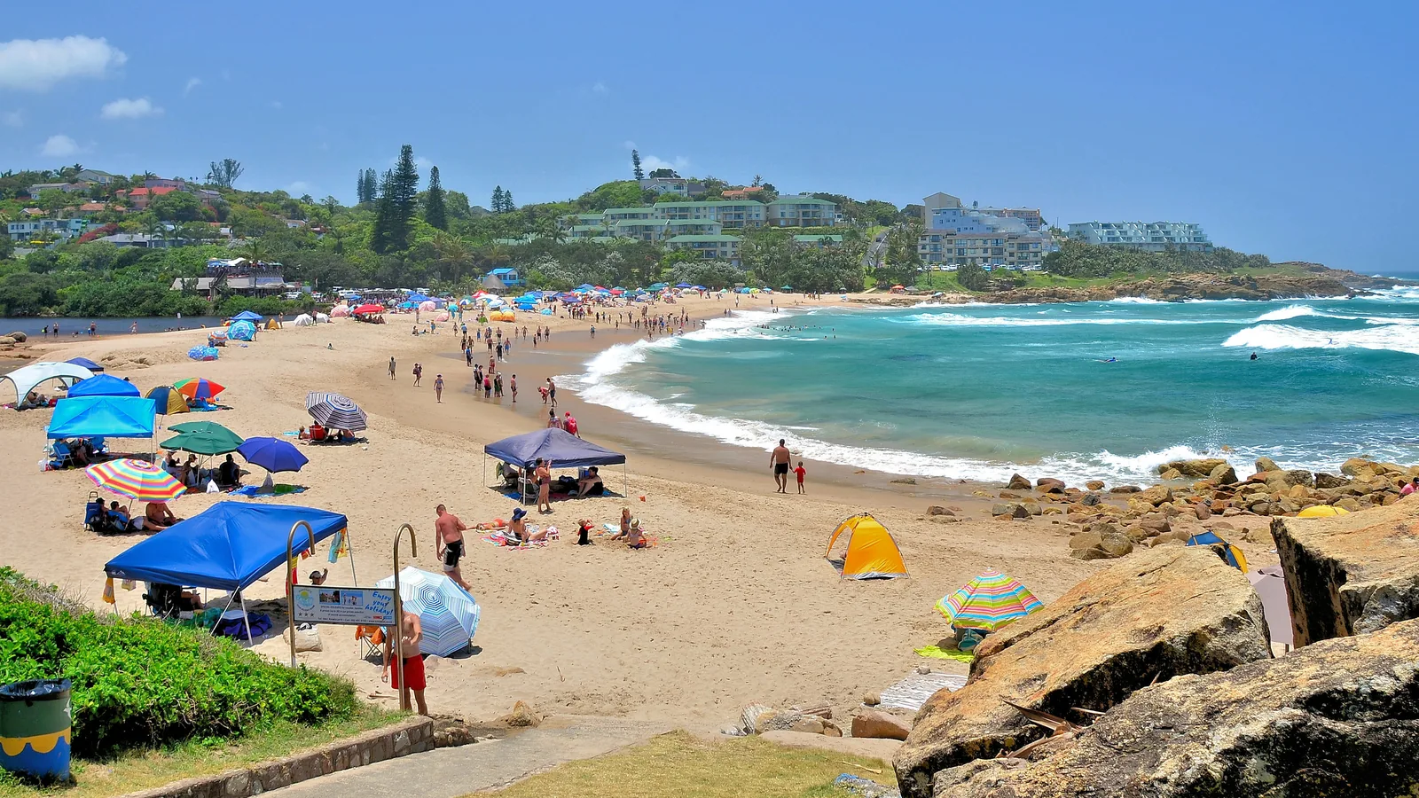Ramsgate Beach, KwaZulu-Natal, South Africa - Blue Flag beach
