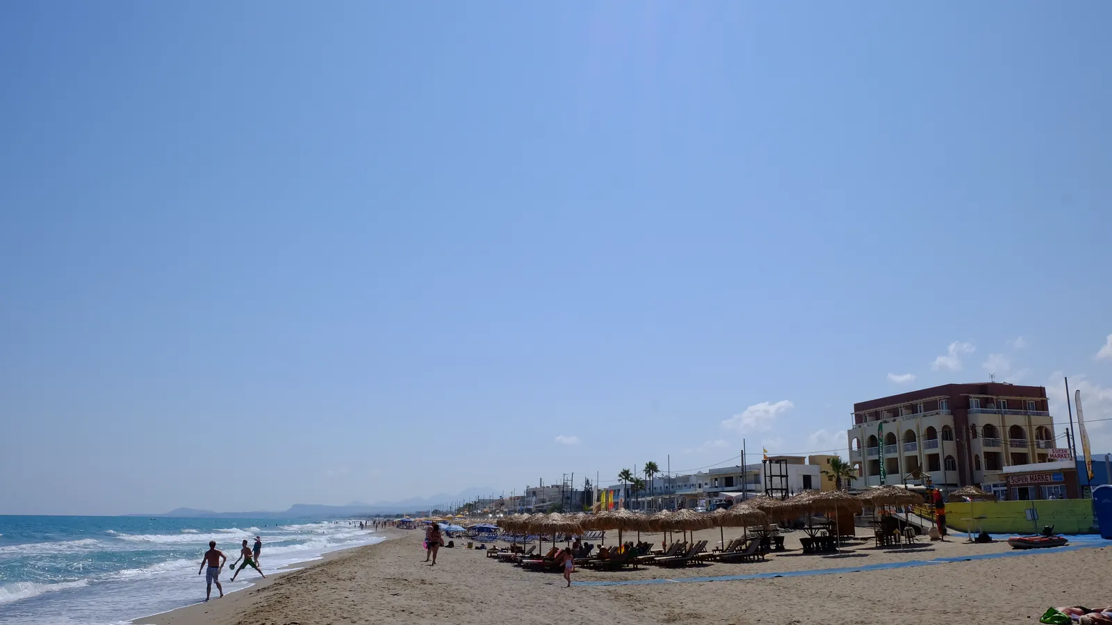 Rethymno, Ikones, Greece - Blue Flag beach
