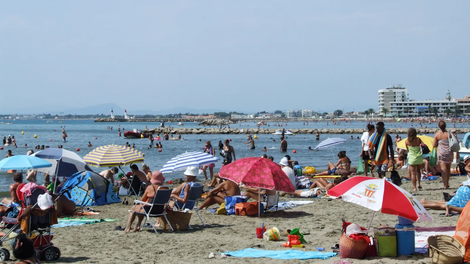 Rive Gauche, Le Grau-du-Roi, France - Blue Flag beach
