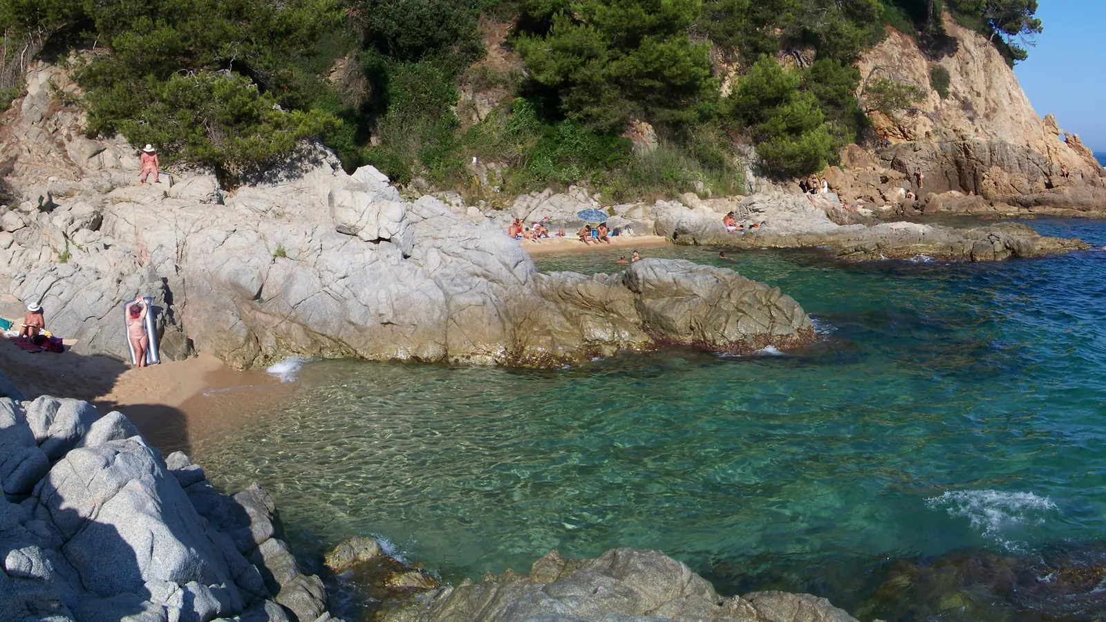 Sa Boadella, Lloret de Mar, Spain - Blue Flag beach